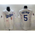 Carri Los Angeles Dodgers #5 Freddie Freeman White  2025 Tokyo Series Limited Stitched Jersey